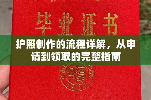 信义护照制作的流程详解，从申请到领取的完整指南