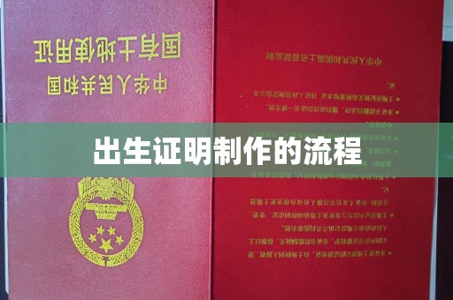 信义出生证明制作的流程