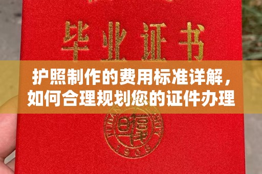 信义护照制作的费用标准详解，如何合理规划您的证件办理预算