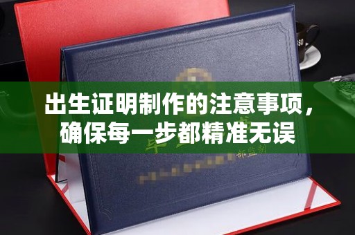 信义出生证明制作的注意事项，确保每一步都精准无误