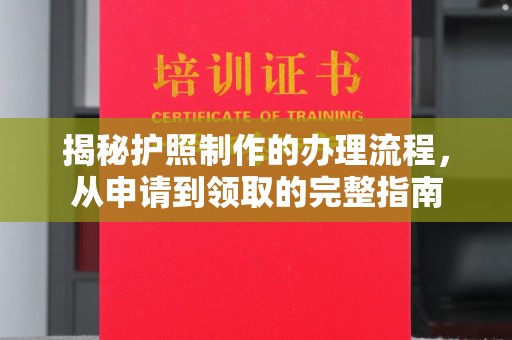 信义揭秘护照制作的办理流程，从申请到领取的完整指南