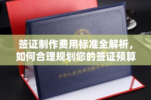 信义签证制作费用标准全解析，如何合理规划您的签证预算？